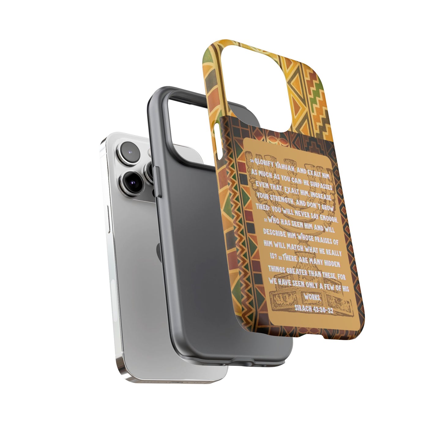 Exalt Yahuah - Sirach Phone Case - Tough Cases - Apocryphal Collection