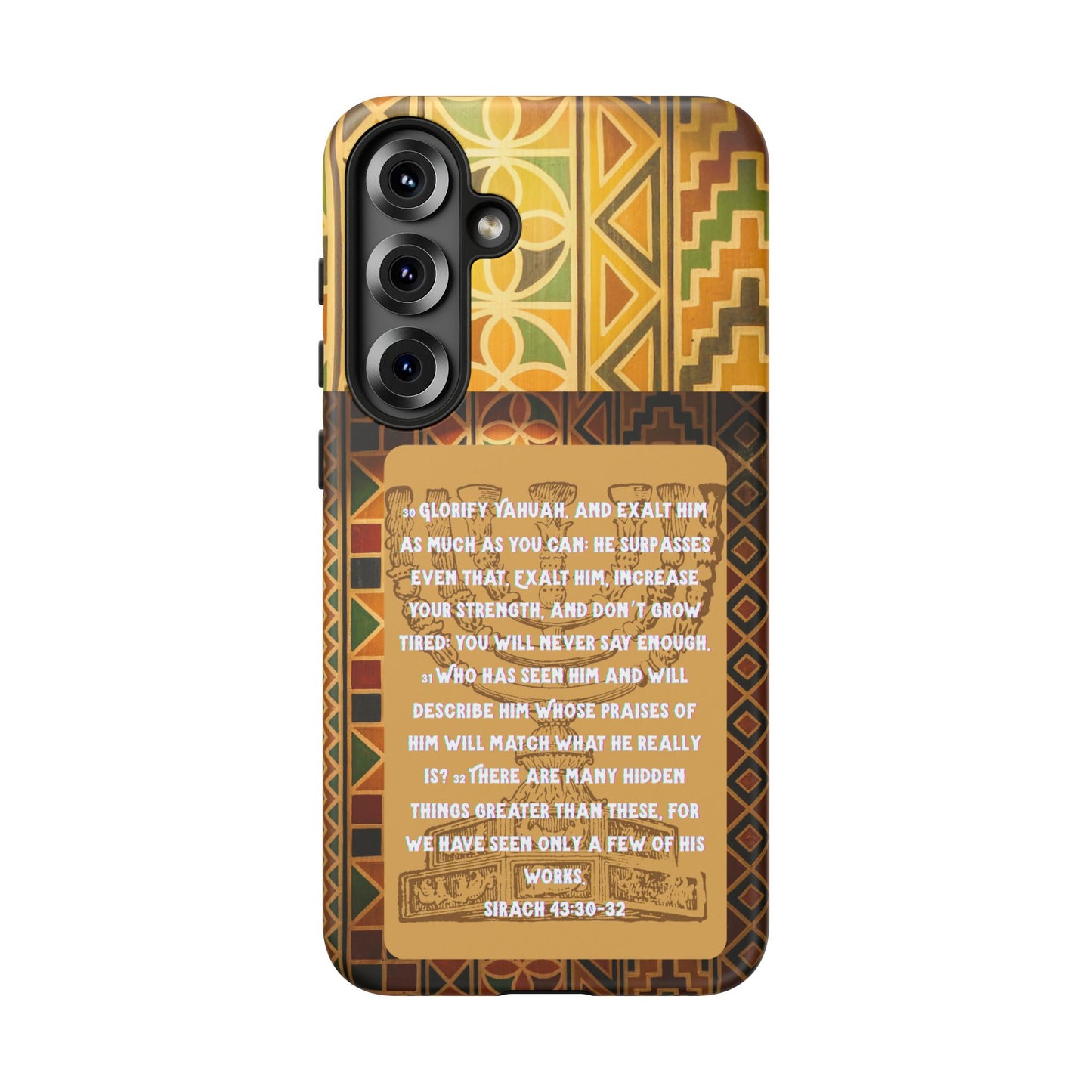 Exalt Yahuah - Sirach Phone Case - Tough Cases - Apocryphal Collection