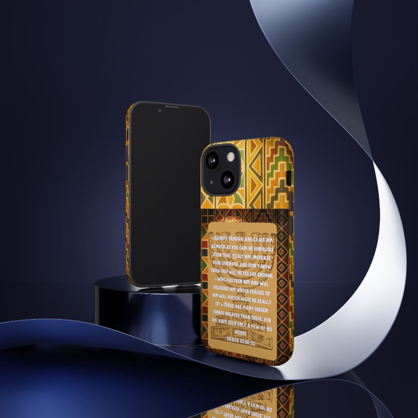 Exalt Yahuah - Sirach Phone Case - Tough Cases - Apocryphal Collection