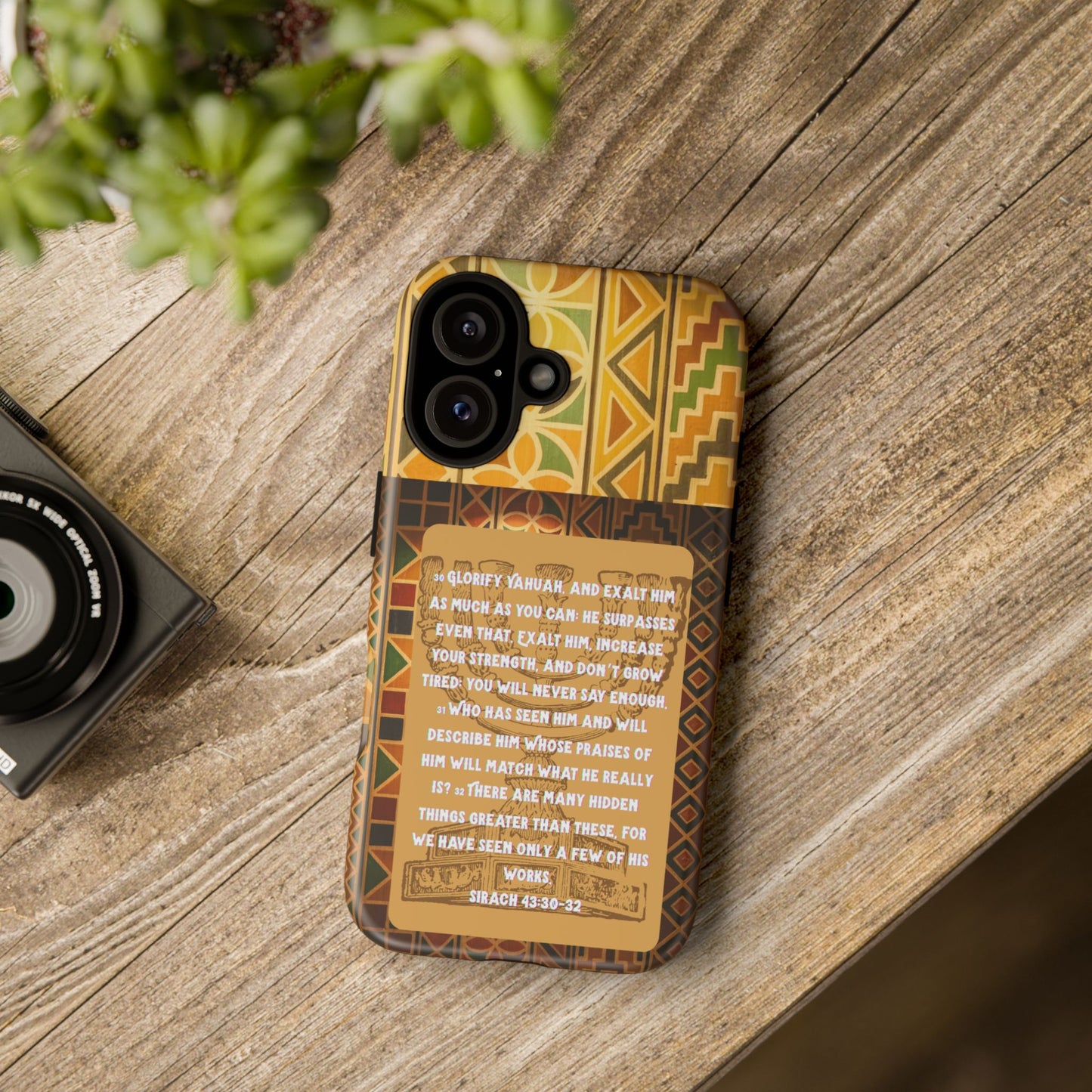 Exalt Yahuah - Sirach Phone Case - Tough Cases - Apocryphal Collection