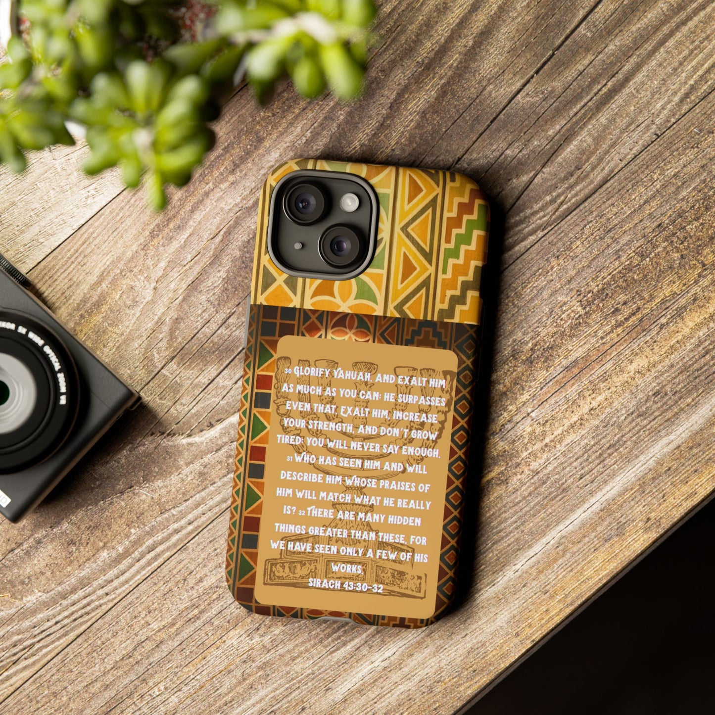 Exalt Yahuah - Sirach Phone Case - Tough Cases - Apocryphal Collection