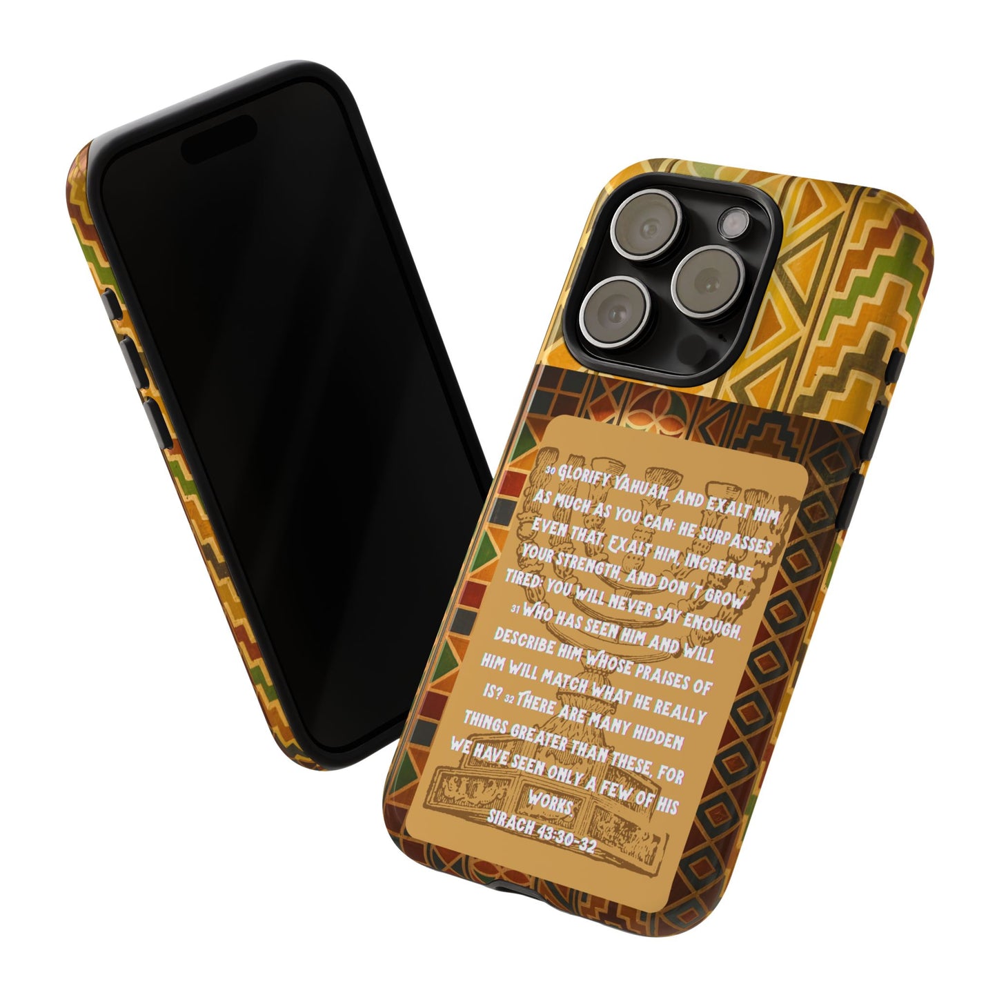 Exalt Yahuah - Sirach Phone Case - Tough Cases - Apocryphal Collection