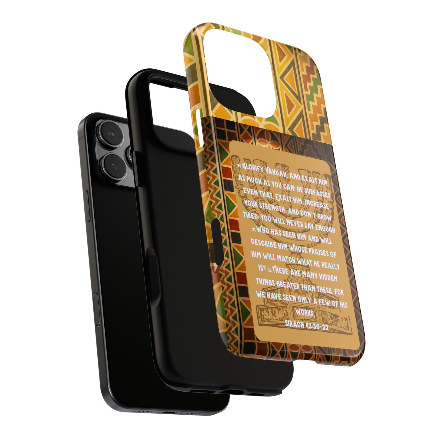 Exalt Yahuah - Sirach Phone Case - Tough Cases - Apocryphal Collection