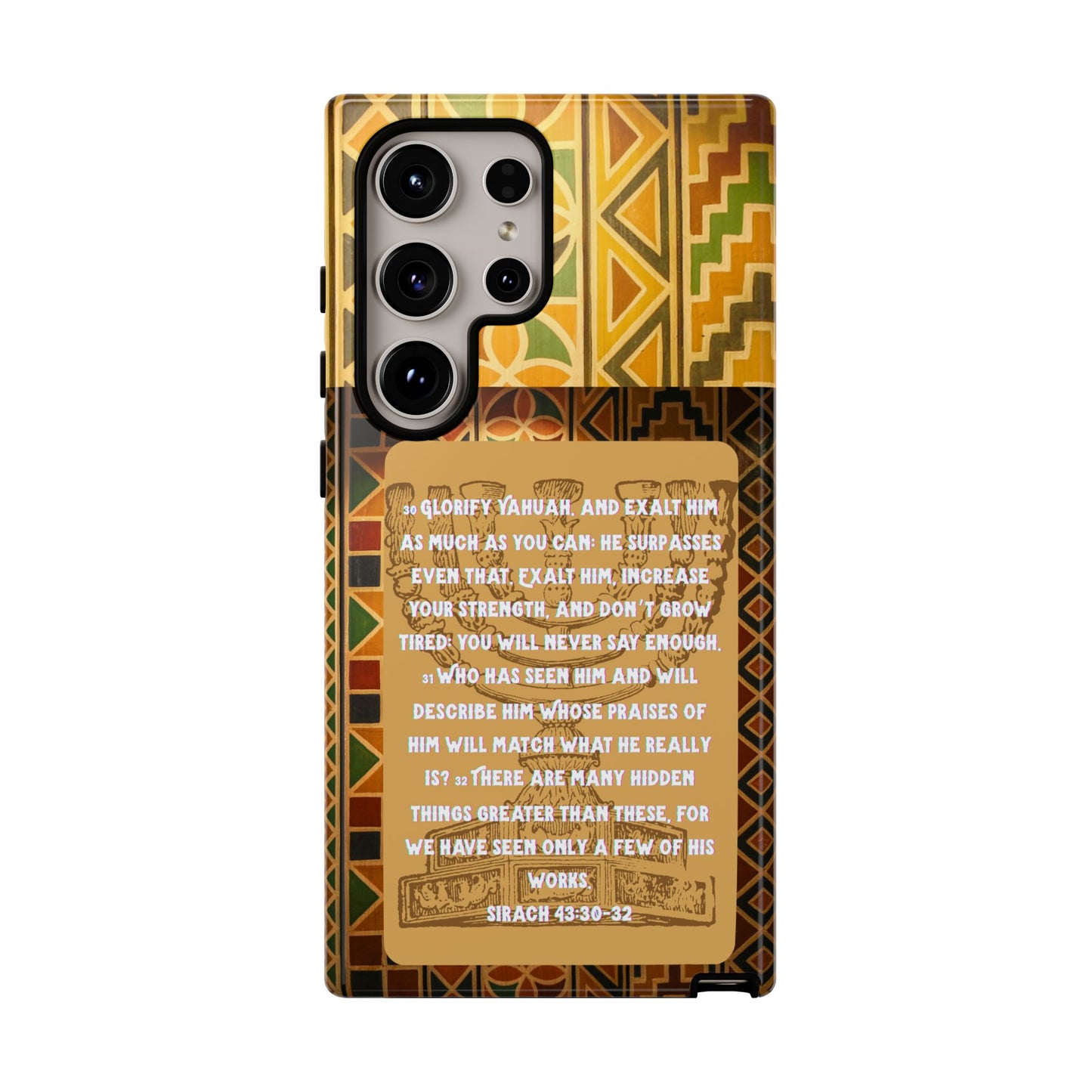 Exalt Yahuah - Sirach Phone Case - Tough Cases - Apocryphal Collection