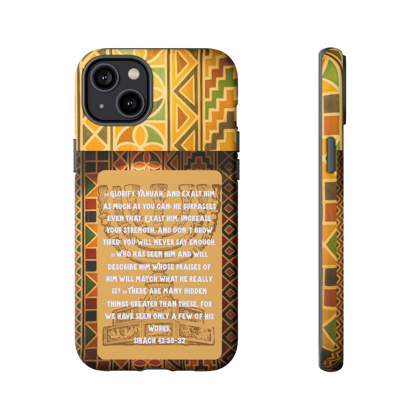Exalt Yahuah - Sirach Phone Case - Tough Cases - Apocryphal Collection