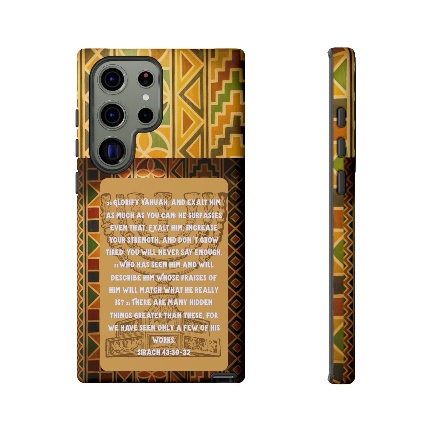 Exalt Yahuah - Sirach Phone Case - Tough Cases - Apocryphal Collection