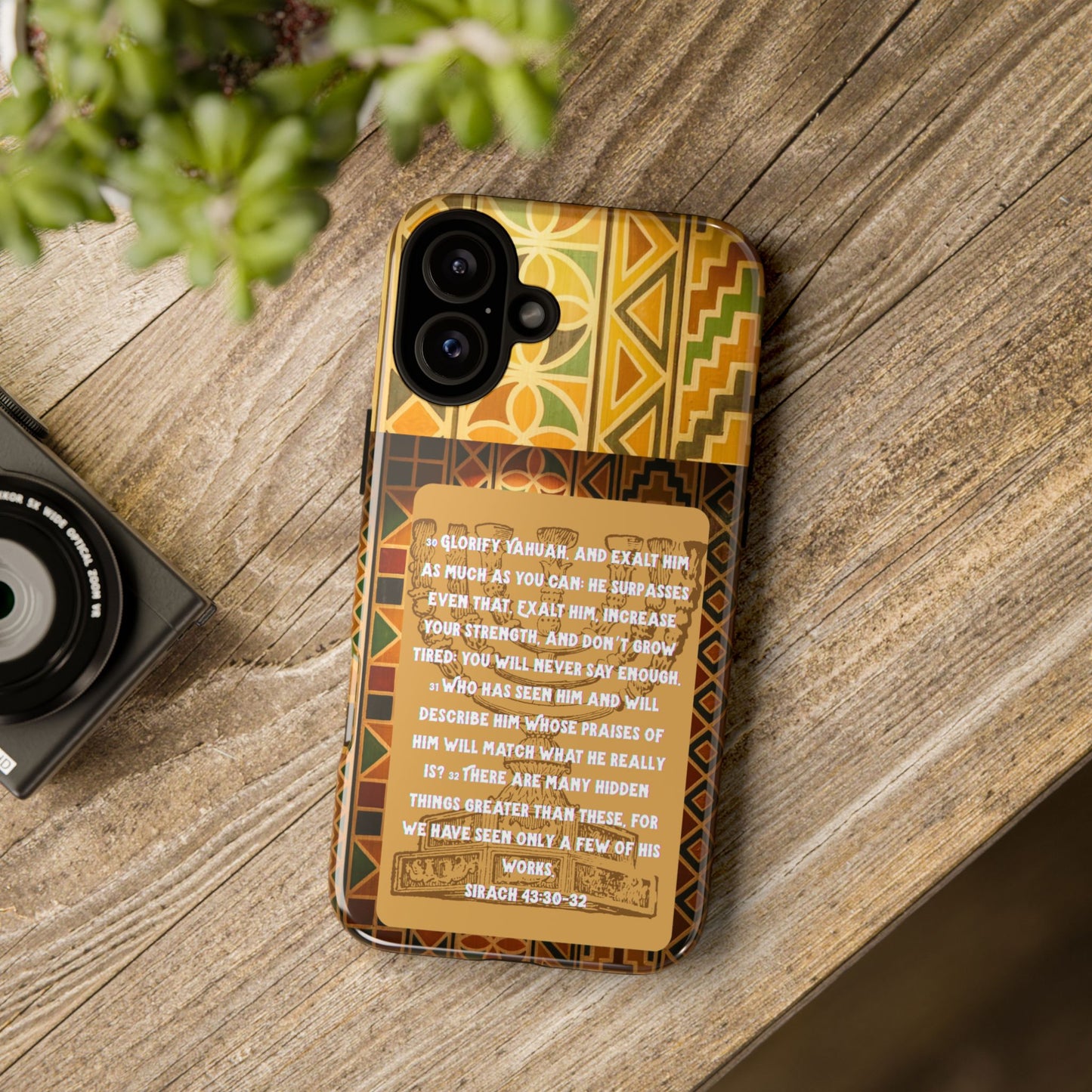 Exalt Yahuah - Sirach Phone Case - Tough Cases - Apocryphal Collection