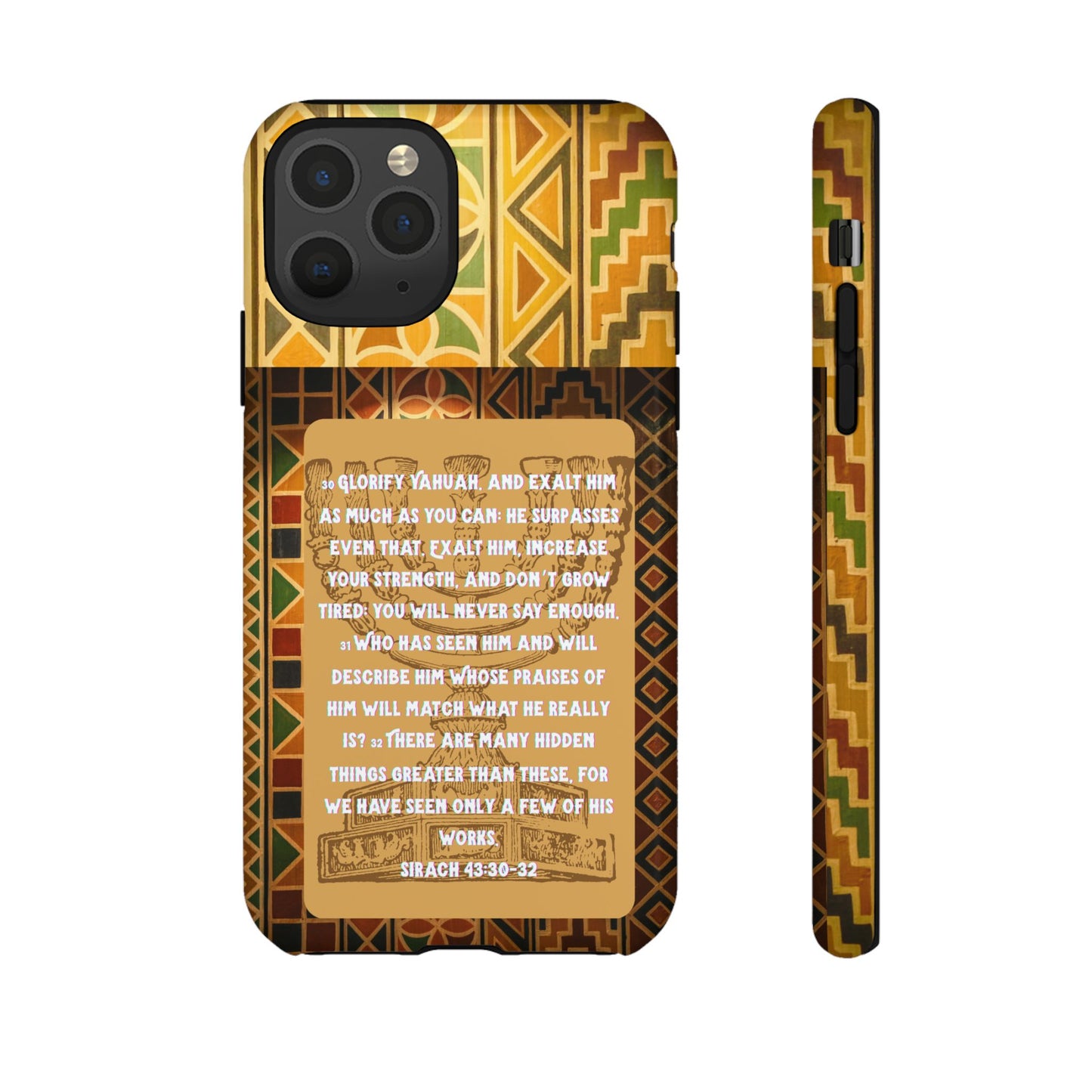 Exalt Yahuah - Sirach Phone Case - Tough Cases - Apocryphal Collection