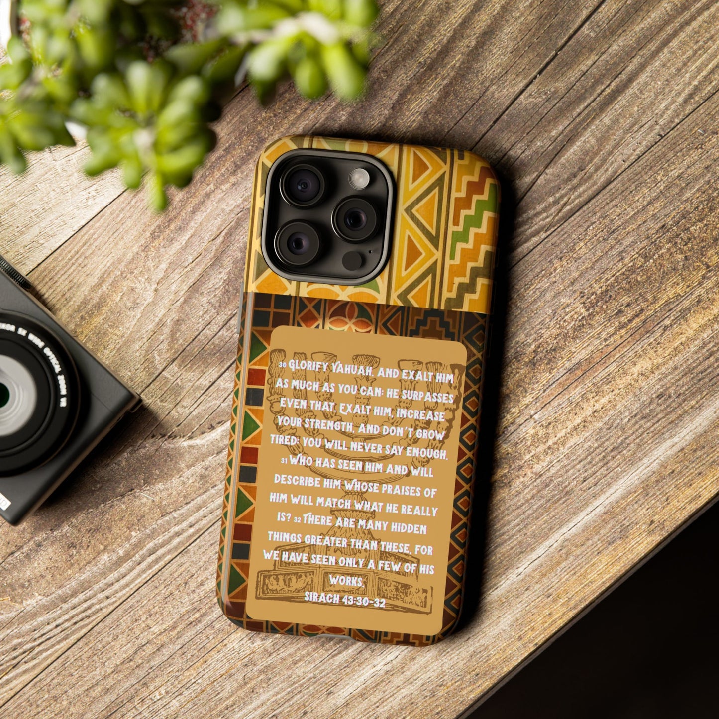Exalt Yahuah - Sirach Phone Case - Tough Cases - Apocryphal Collection