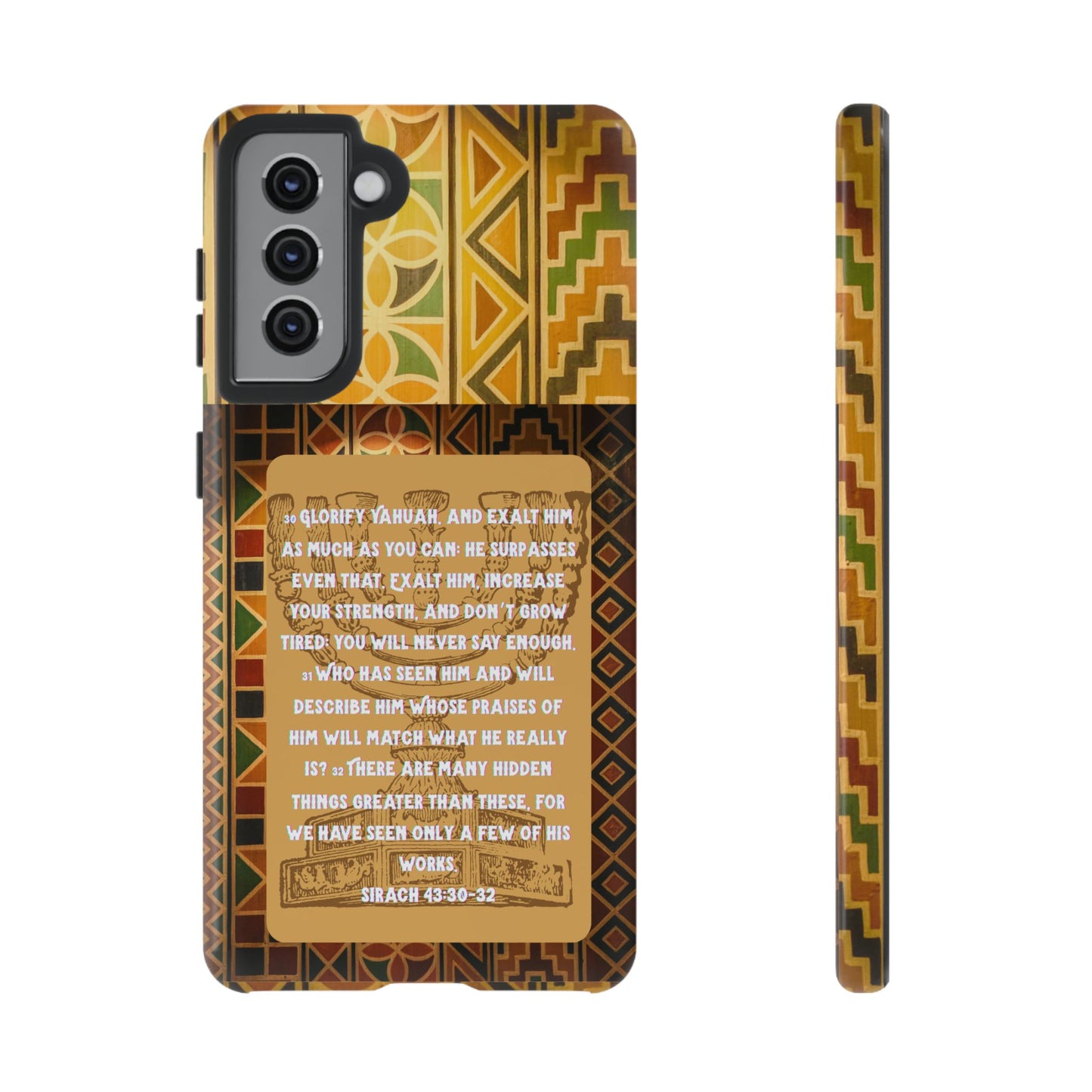 Exalt Yahuah - Sirach Phone Case - Tough Cases - Apocryphal Collection