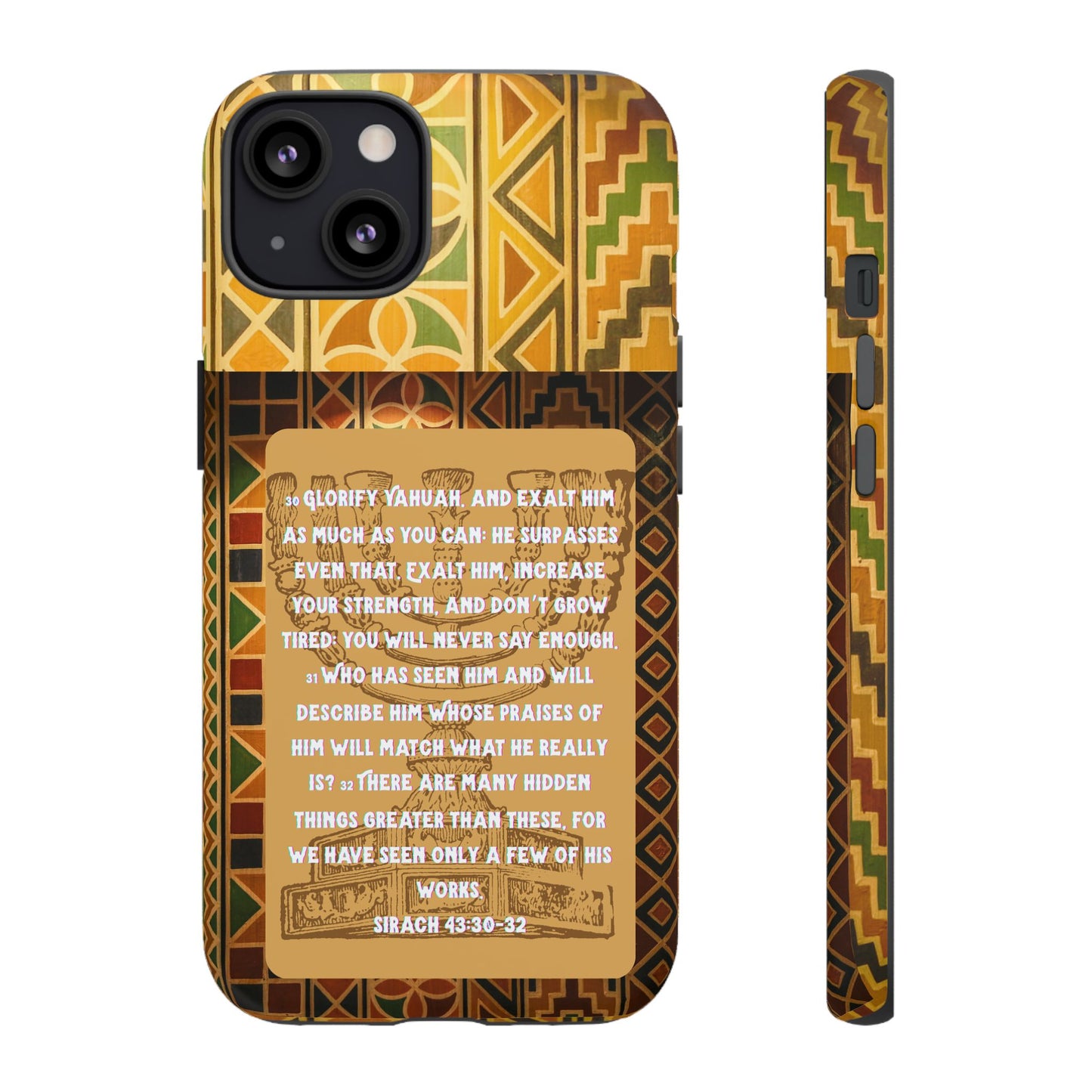 Exalt Yahuah - Sirach Phone Case - Tough Cases - Apocryphal Collection
