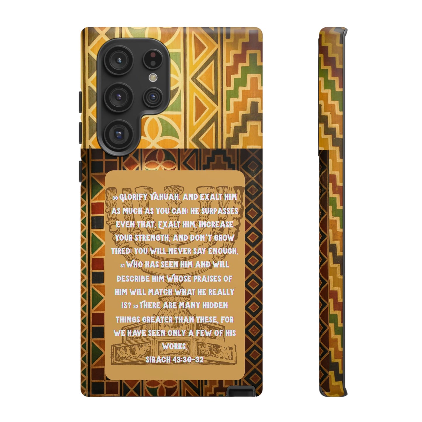 Exalt Yahuah - Sirach Phone Case - Tough Cases - Apocryphal Collection