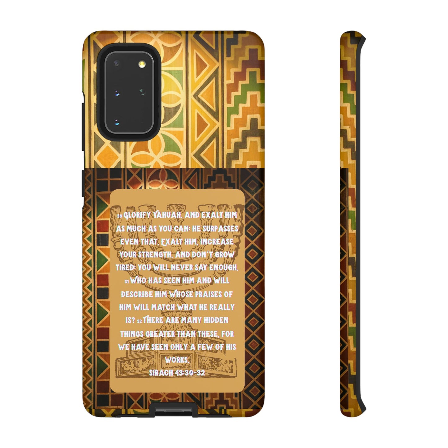 Exalt Yahuah - Sirach Phone Case - Tough Cases - Apocryphal Collection