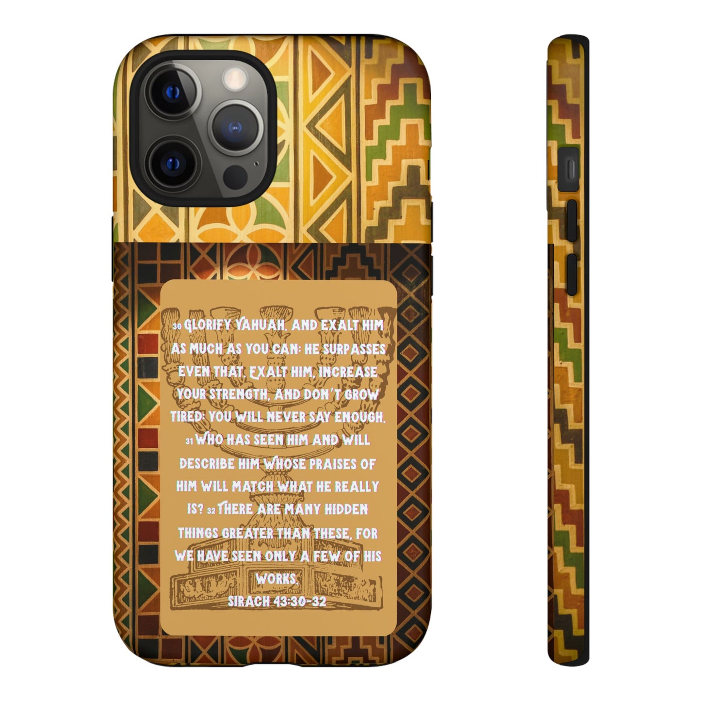 Exalt Yahuah - Sirach Phone Case - Tough Cases - Apocryphal Collection