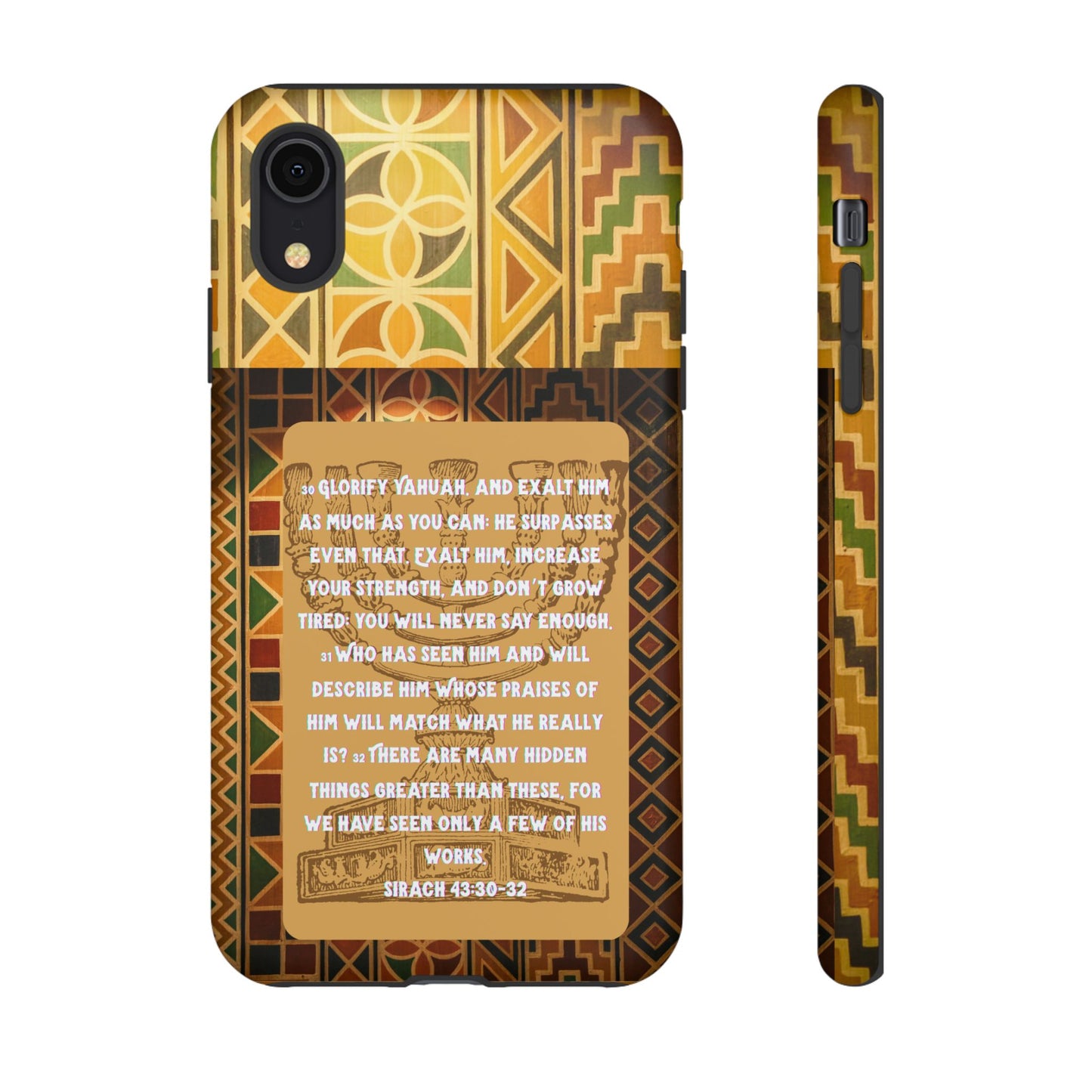 Exalt Yahuah - Sirach Phone Case - Tough Cases - Apocryphal Collection