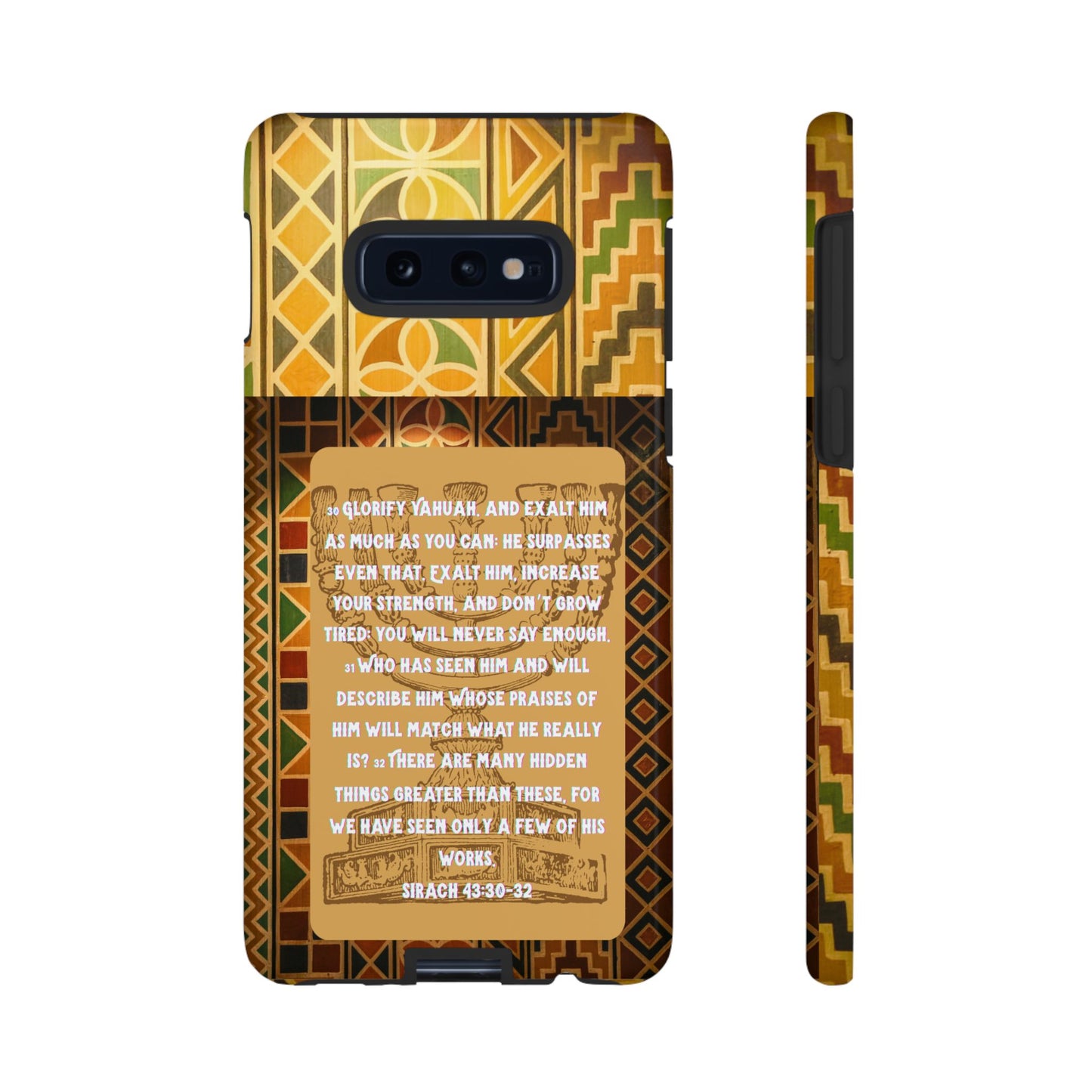 Exalt Yahuah - Sirach Phone Case - Tough Cases - Apocryphal Collection