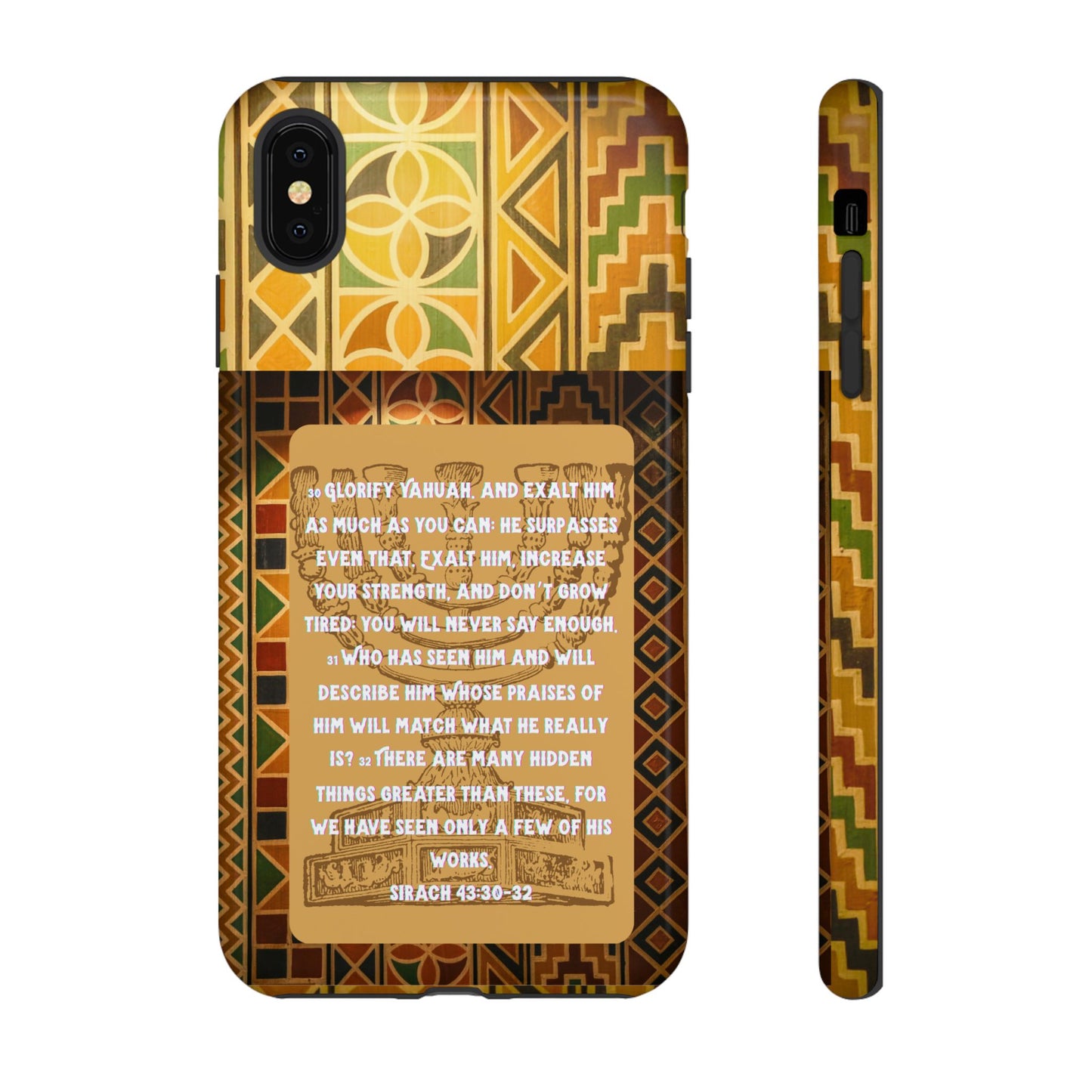 Exalt Yahuah - Sirach Phone Case - Tough Cases - Apocryphal Collection