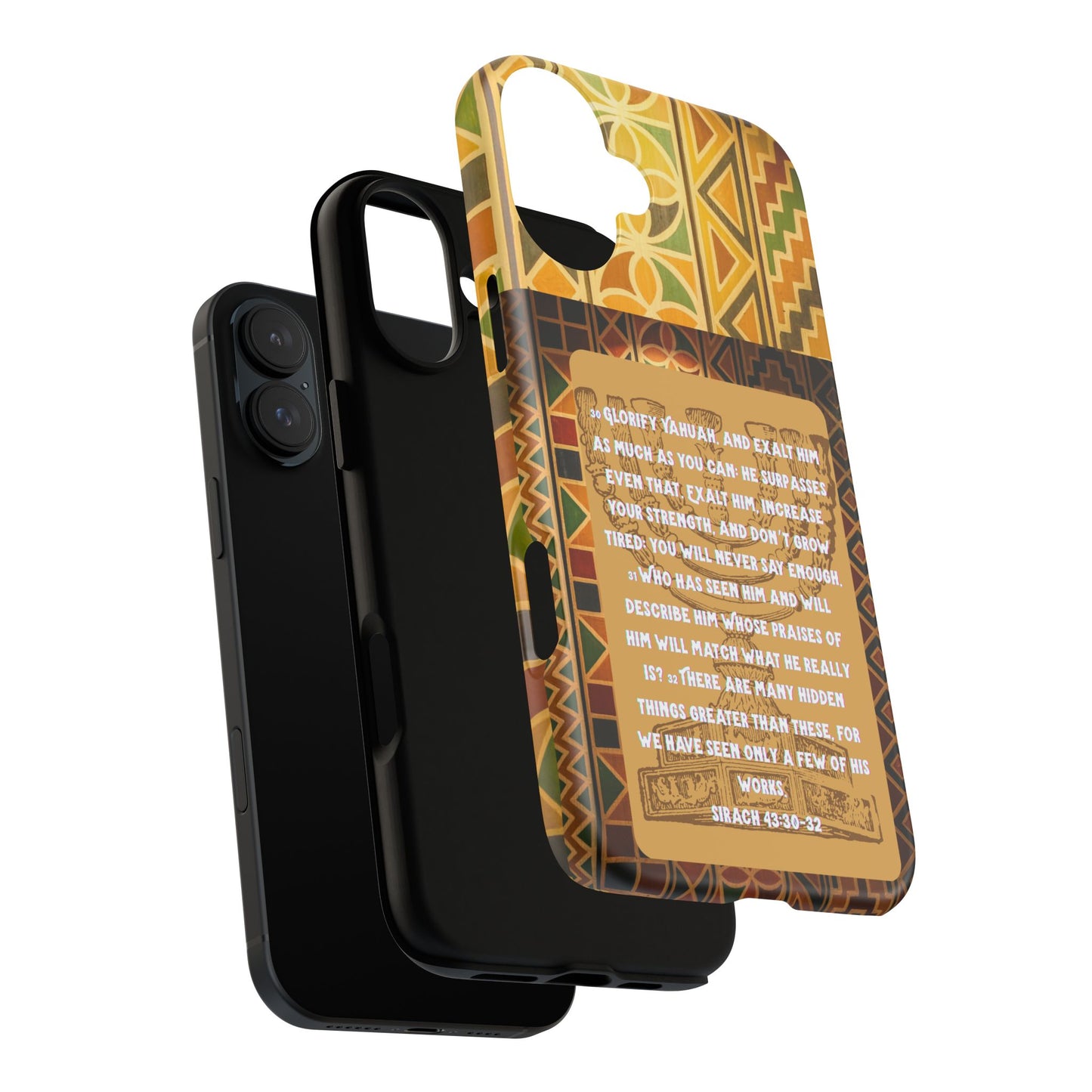 Exalt Yahuah - Sirach Phone Case - Tough Cases - Apocryphal Collection