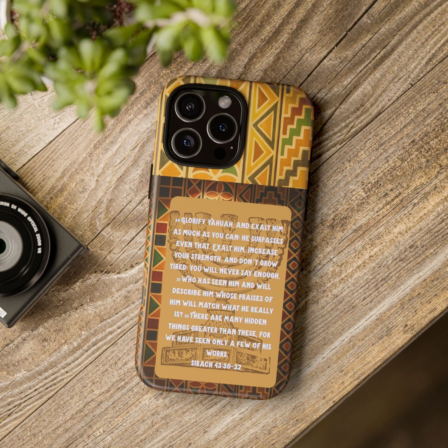 Exalt Yahuah - Sirach Phone Case - Tough Cases - Apocryphal Collection