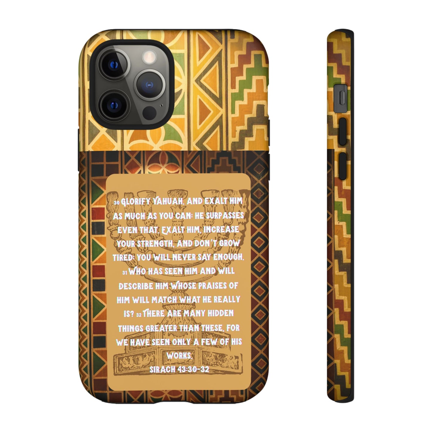 Exalt Yahuah - Sirach Phone Case - Tough Cases - Apocryphal Collection