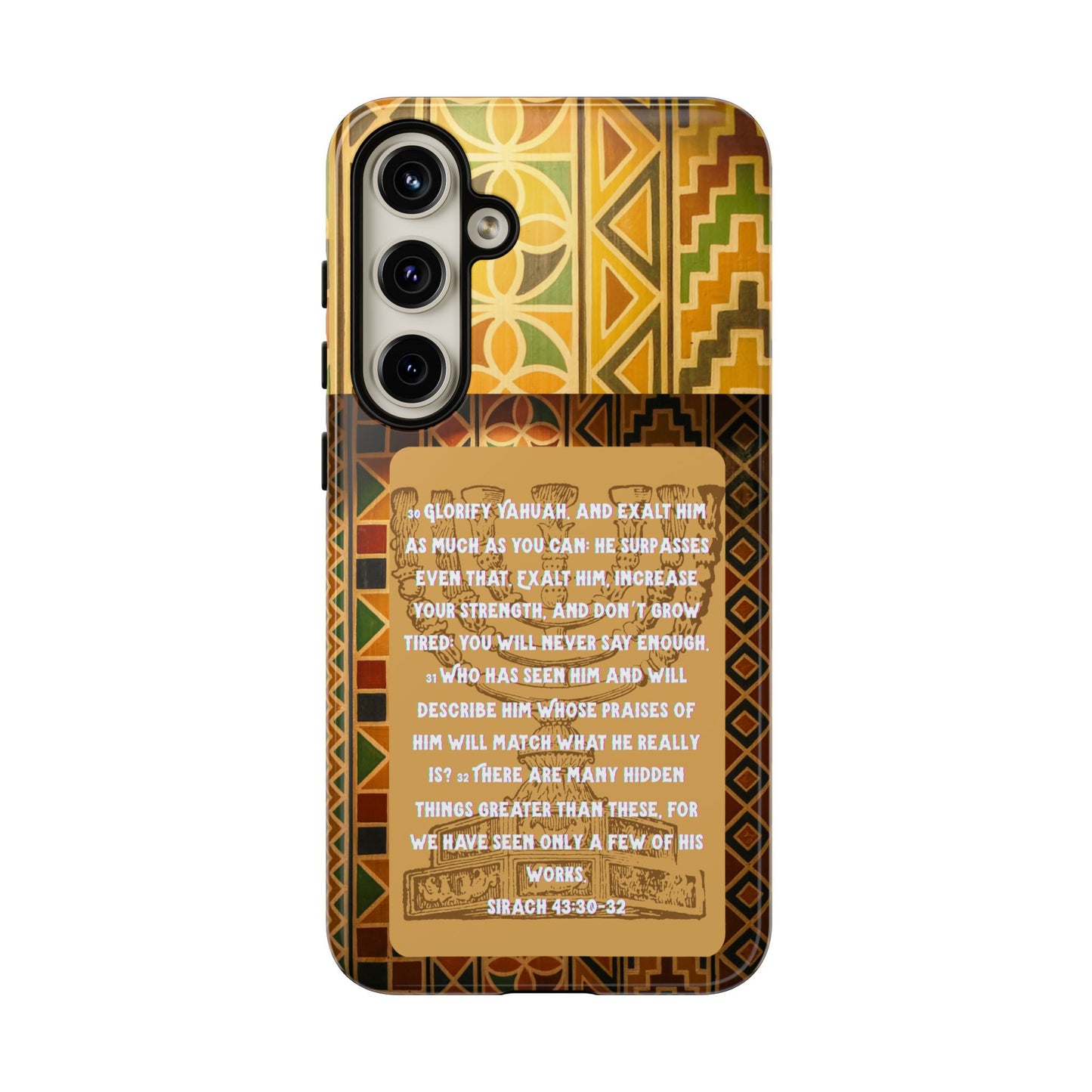 Exalt Yahuah - Sirach Phone Case - Tough Cases - Apocryphal Collection
