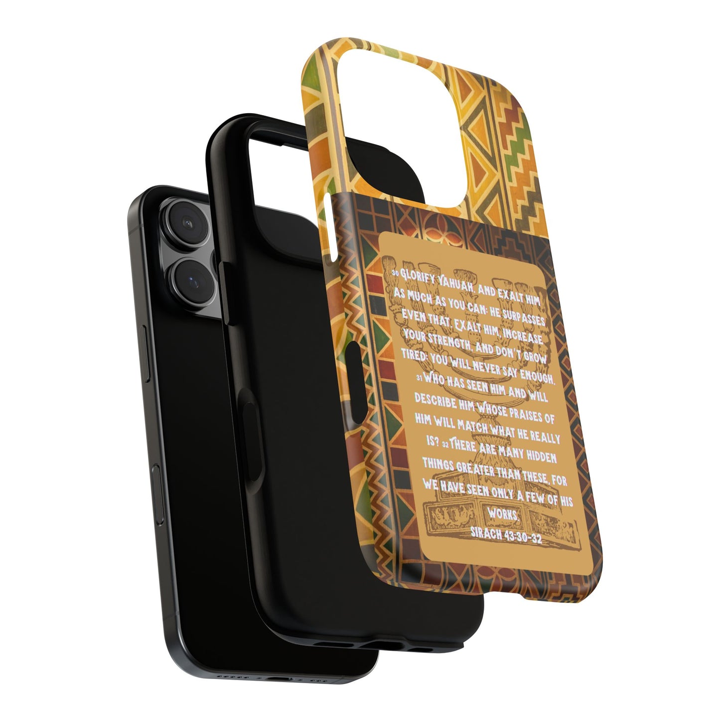 Exalt Yahuah - Sirach Phone Case - Tough Cases - Apocryphal Collection