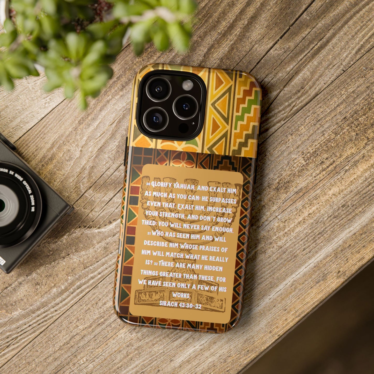 Exalt Yahuah - Sirach Phone Case - Tough Cases - Apocryphal Collection