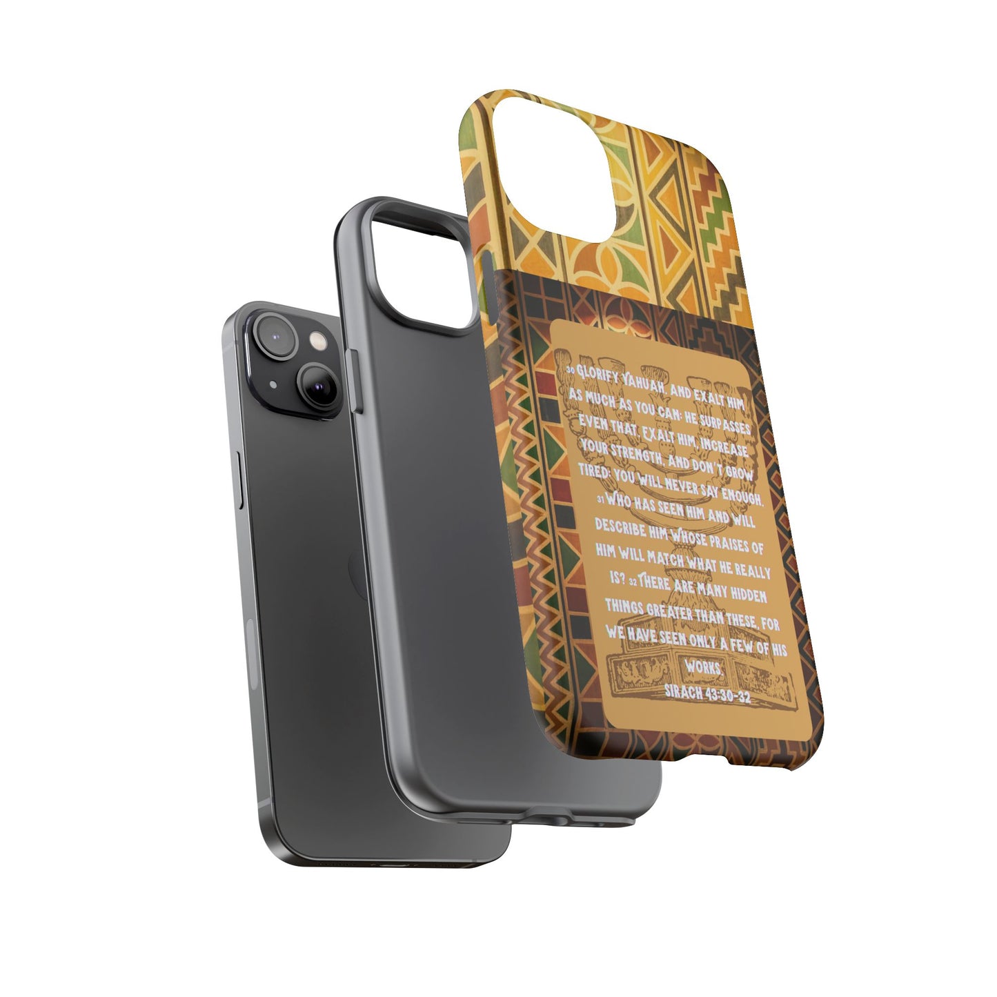 Exalt Yahuah - Sirach Phone Case - Tough Cases - Apocryphal Collection
