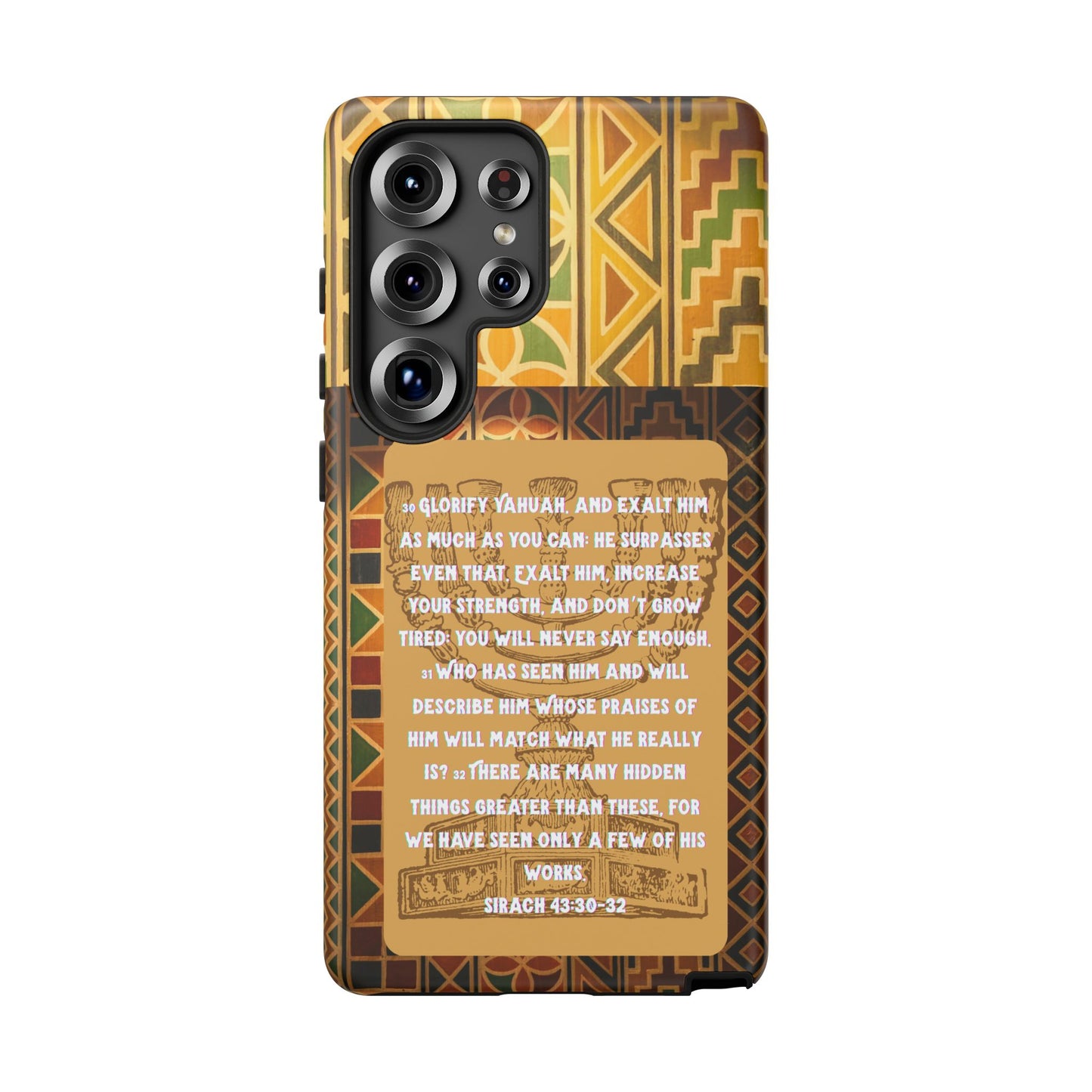 Exalt Yahuah - Sirach Phone Case - Tough Cases - Apocryphal Collection