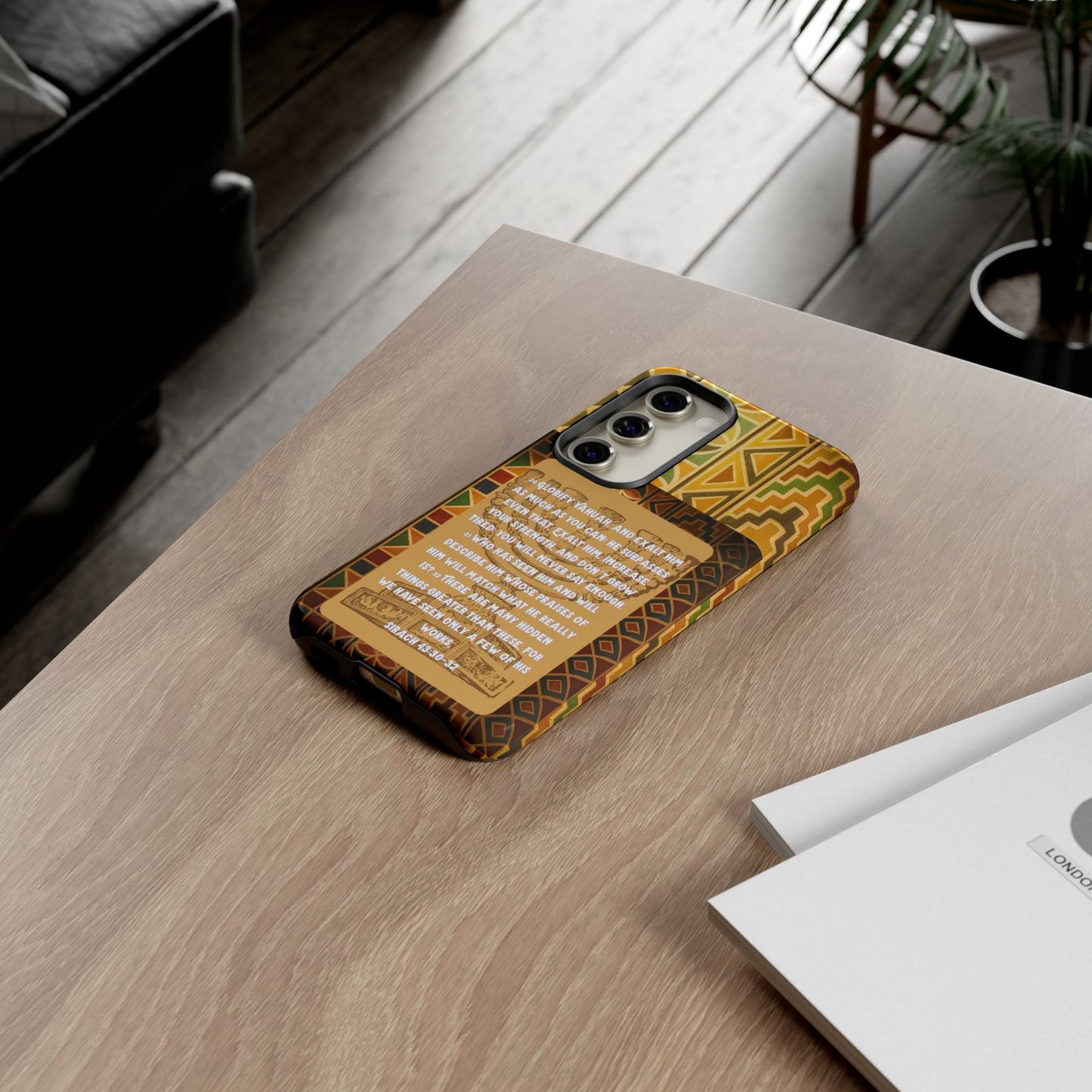 Exalt Yahuah - Sirach Phone Case - Tough Cases - Apocryphal Collection