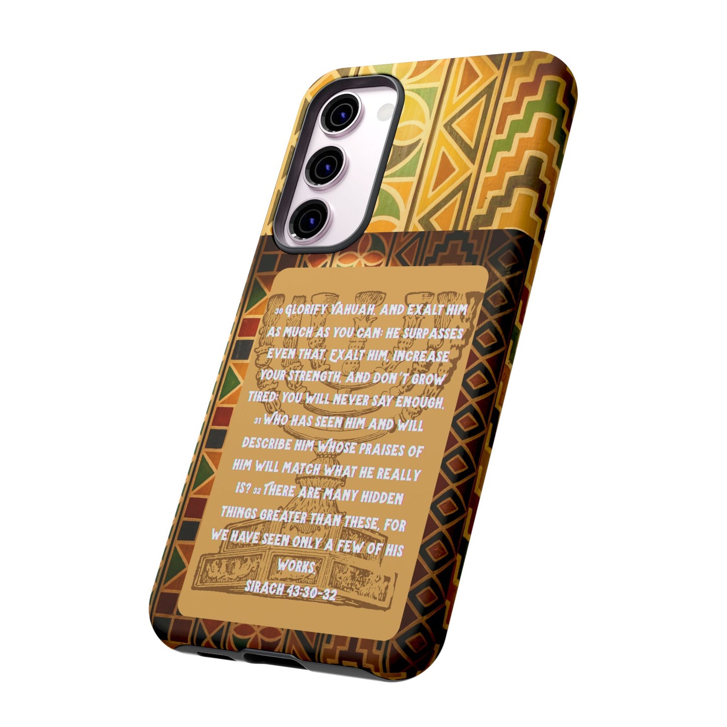 Exalt Yahuah - Sirach Phone Case - Tough Cases - Apocryphal Collection