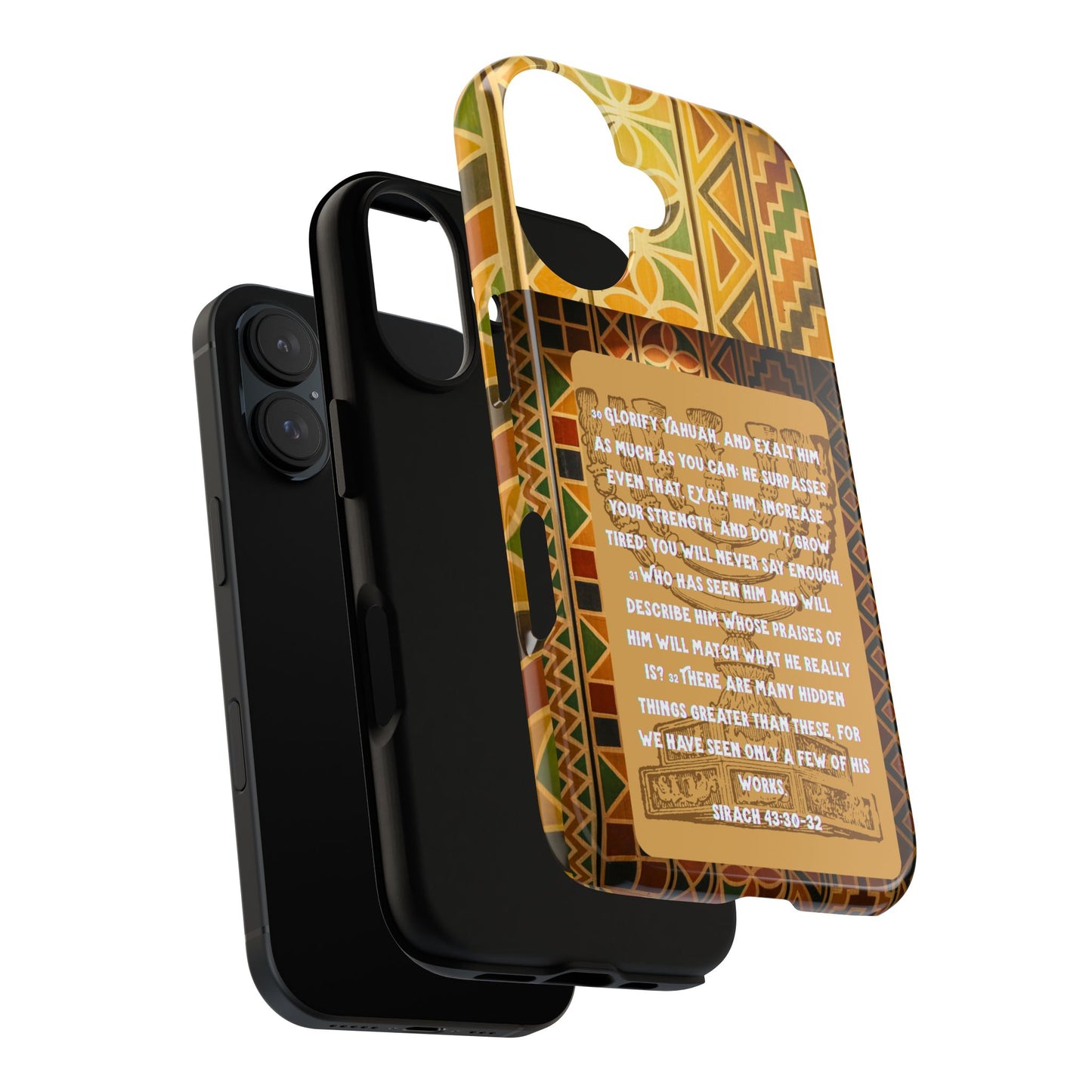 Exalt Yahuah - Sirach Phone Case - Tough Cases - Apocryphal Collection
