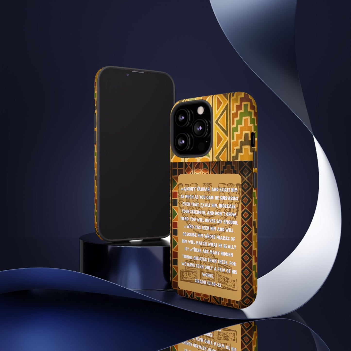 Exalt Yahuah - Sirach Phone Case - Tough Cases - Apocryphal Collection