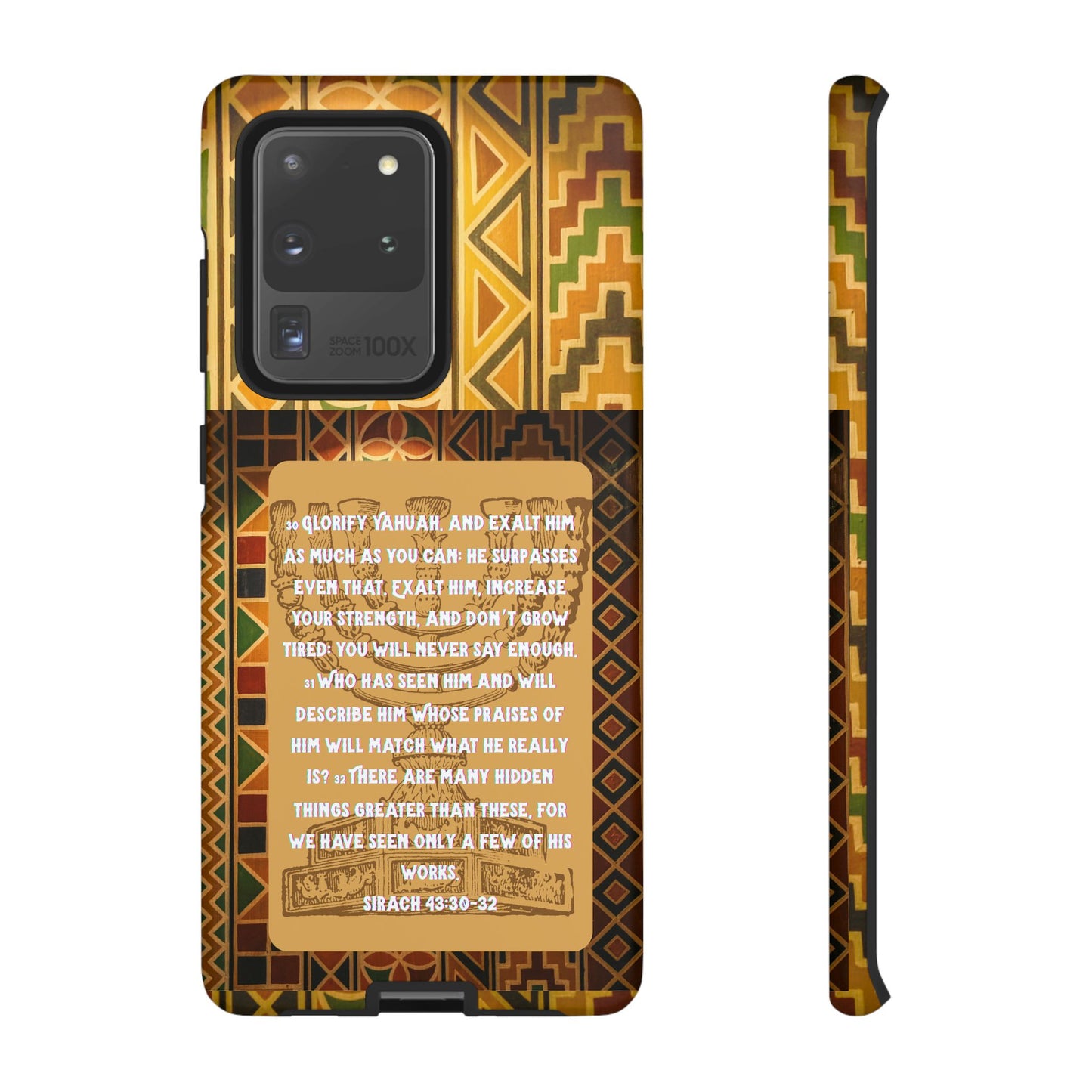 Exalt Yahuah - Sirach Phone Case - Tough Cases - Apocryphal Collection