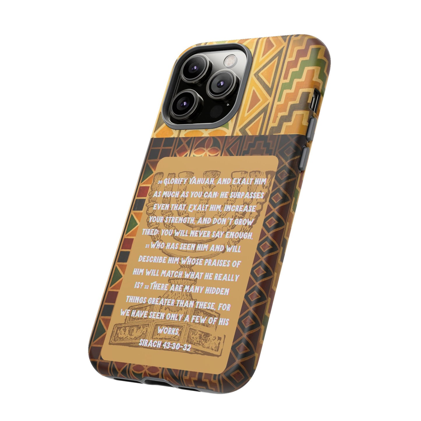 Exalt Yahuah - Sirach Phone Case - Tough Cases - Apocryphal Collection