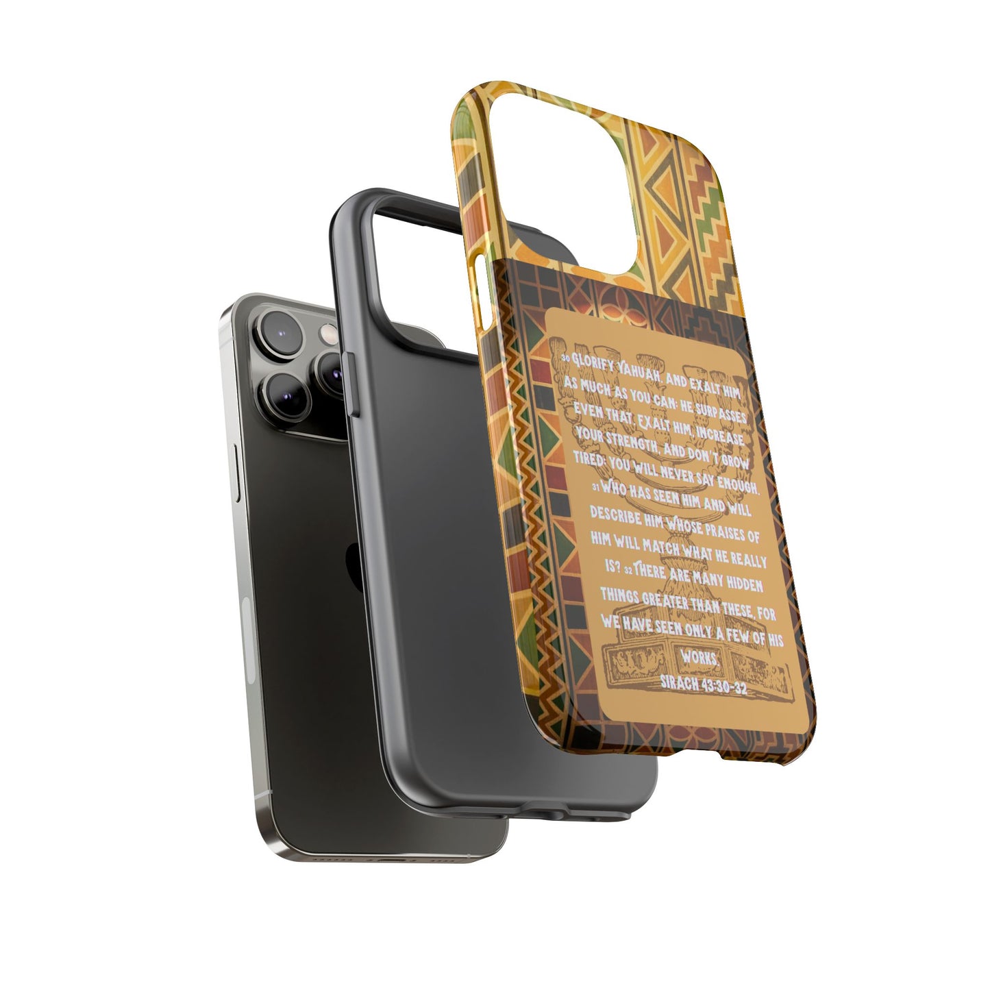 Exalt Yahuah - Sirach Phone Case - Tough Cases - Apocryphal Collection