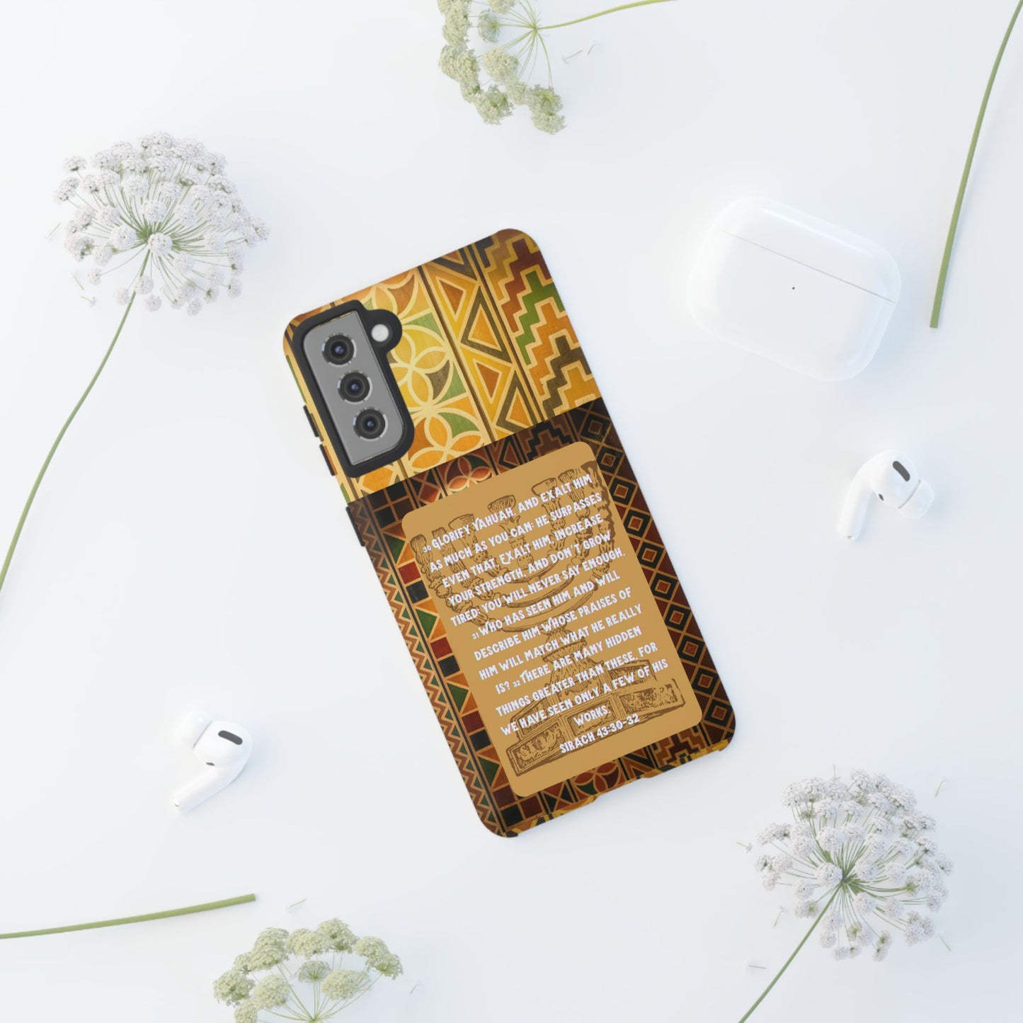 Exalt Yahuah - Sirach Phone Case - Tough Cases - Apocryphal Collection