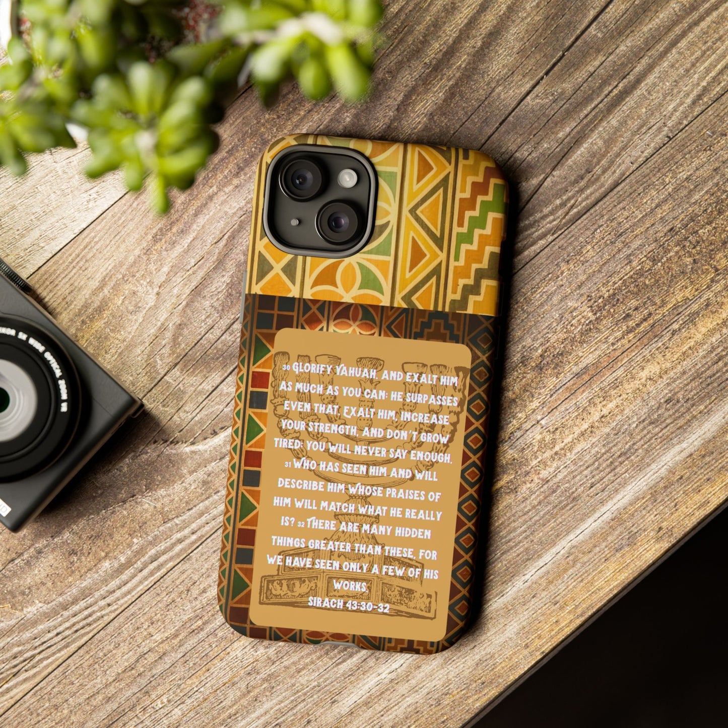 Exalt Yahuah - Sirach Phone Case - Tough Cases - Apocryphal Collection