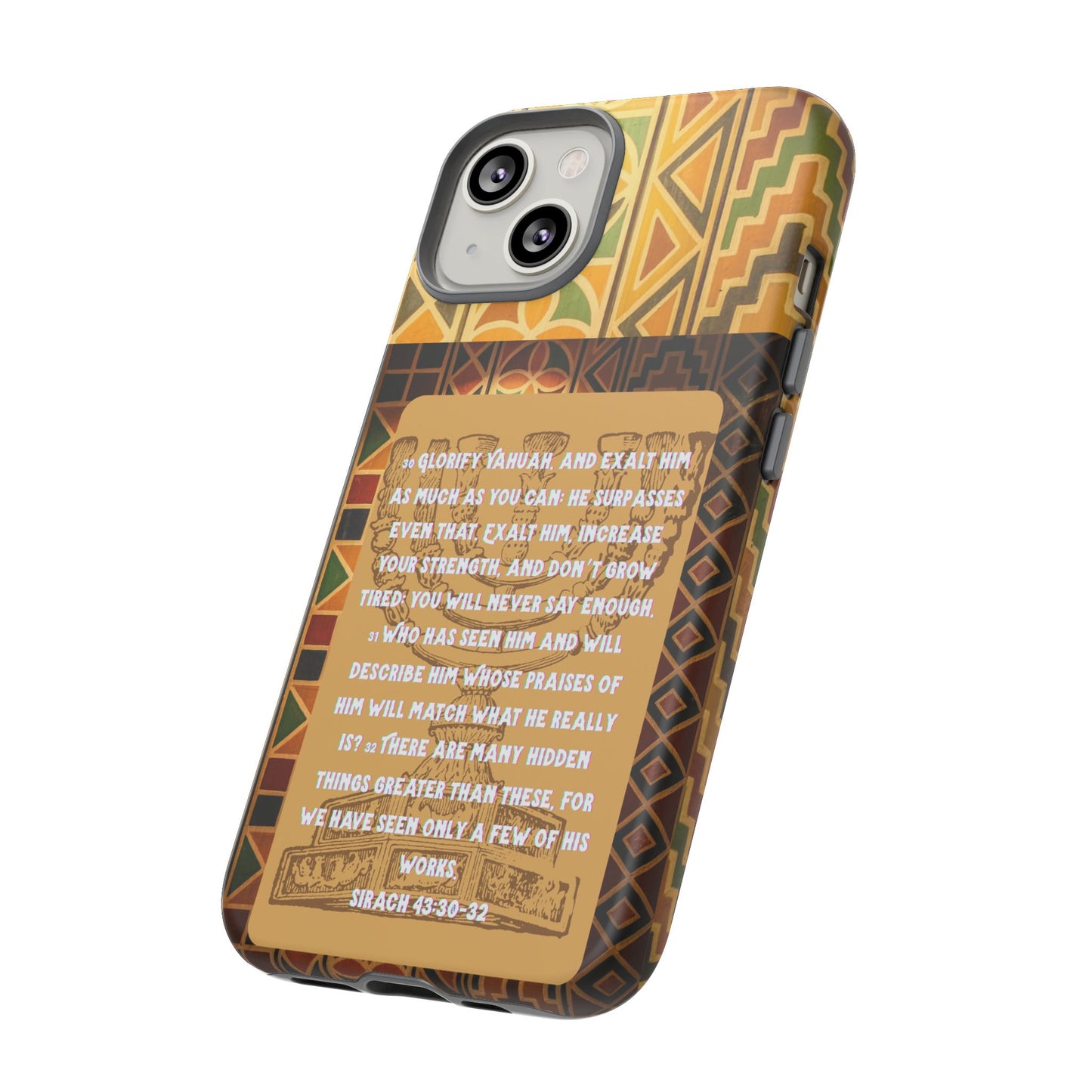 Exalt Yahuah - Sirach Phone Case - Tough Cases - Apocryphal Collection