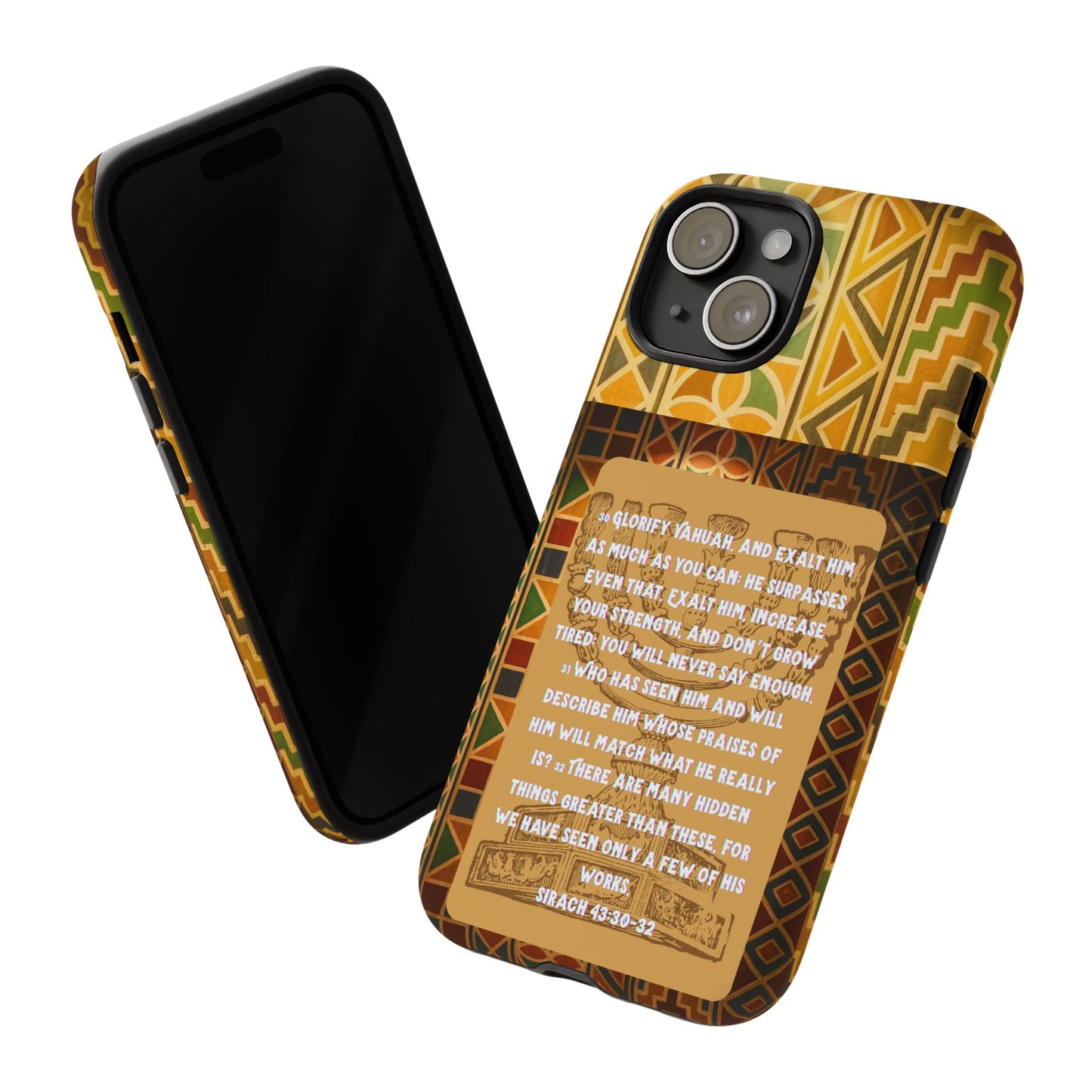 Exalt Yahuah - Sirach Phone Case - Tough Cases - Apocryphal Collection